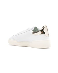 weiße Leder niedrige Sneakers von Ghoud