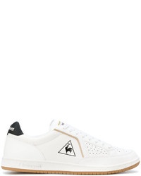 weiße Leder niedrige Sneakers von Le Coq Sportif