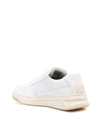 weiße Leder niedrige Sneakers von Acne Studios