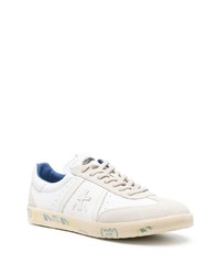 weiße Leder niedrige Sneakers von Premiata