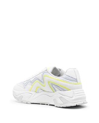 weiße Leder niedrige Sneakers von MSGM