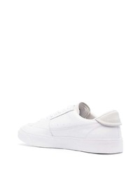 weiße Leder niedrige Sneakers von Tommy Jeans