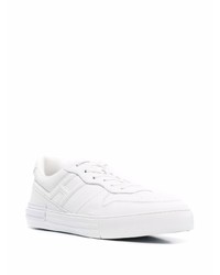 weiße Leder niedrige Sneakers von Hogan