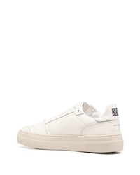 weiße Leder niedrige Sneakers von Ami Paris