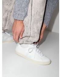 weiße Leder niedrige Sneakers von Veja