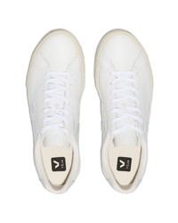 weiße Leder niedrige Sneakers von Veja