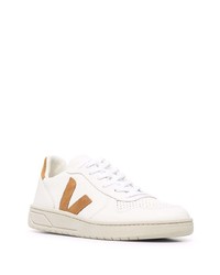 weiße Leder niedrige Sneakers von Veja