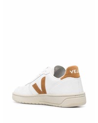 weiße Leder niedrige Sneakers von Veja