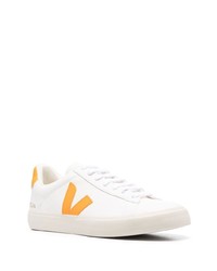 weiße Leder niedrige Sneakers von Veja