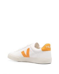 weiße Leder niedrige Sneakers von Veja