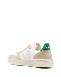 weiße Leder niedrige Sneakers von Veja