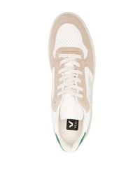 weiße Leder niedrige Sneakers von Veja