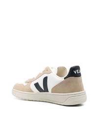 weiße Leder niedrige Sneakers von Veja