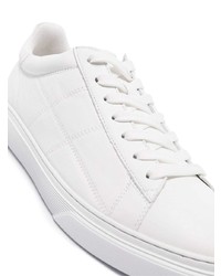 weiße Leder niedrige Sneakers von Hogan