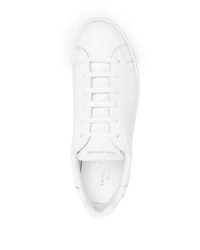 weiße Leder niedrige Sneakers von Tagliatore