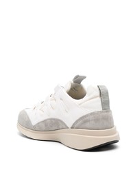 weiße Leder niedrige Sneakers von Oamc