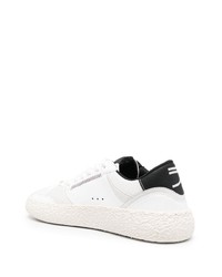 weiße Leder niedrige Sneakers von Puraai