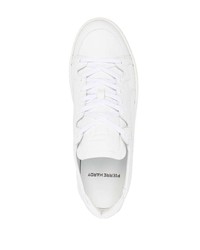 weiße Leder niedrige Sneakers von Pierre Hardy