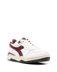 weiße Leder niedrige Sneakers von Diadora