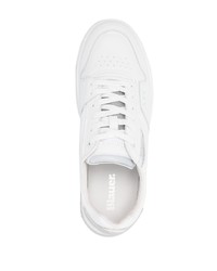 weiße Leder niedrige Sneakers von Blauer