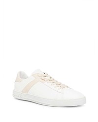 weiße Leder niedrige Sneakers von Tod's