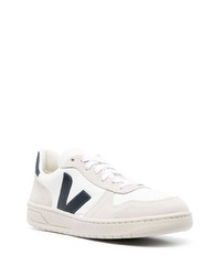 weiße Leder niedrige Sneakers von Veja