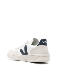 weiße Leder niedrige Sneakers von Veja