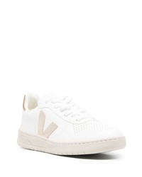 weiße Leder niedrige Sneakers von Veja