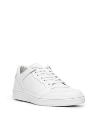 weiße Leder niedrige Sneakers von Polo Ralph Lauren