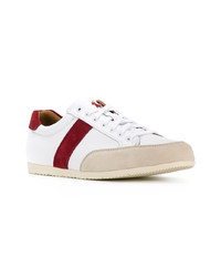 weiße Leder niedrige Sneakers von Polo Ralph Lauren