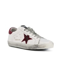 weiße Leder niedrige Sneakers von Golden Goose Deluxe Brand