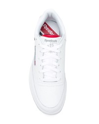 weiße Leder niedrige Sneakers von Reebok