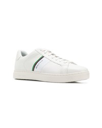 weiße Leder niedrige Sneakers von Ps By Paul Smith