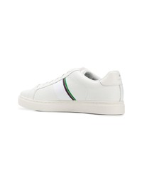 weiße Leder niedrige Sneakers von Ps By Paul Smith