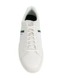 weiße Leder niedrige Sneakers von Ps By Paul Smith