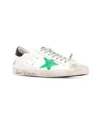 weiße Leder niedrige Sneakers von Golden Goose Deluxe Brand