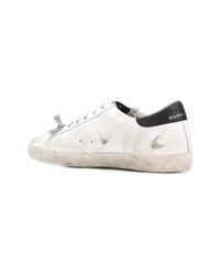 weiße Leder niedrige Sneakers von Golden Goose Deluxe Brand