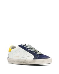 weiße Leder niedrige Sneakers von Golden Goose