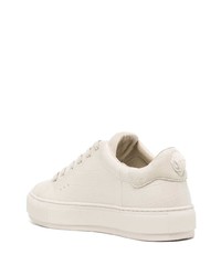 weiße Leder niedrige Sneakers von Kurt Geiger London