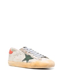 weiße Leder niedrige Sneakers von Golden Goose