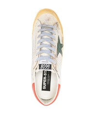 weiße Leder niedrige Sneakers von Golden Goose