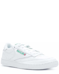 weiße Leder niedrige Sneakers von Reebok