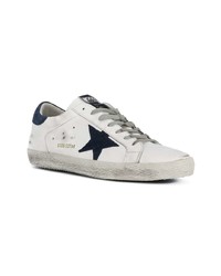 weiße Leder niedrige Sneakers von Golden Goose Deluxe Brand