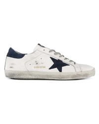 weiße Leder niedrige Sneakers von Golden Goose Deluxe Brand