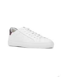 weiße Leder niedrige Sneakers von Hide&Jack