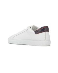 weiße Leder niedrige Sneakers von Hide&Jack