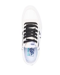 weiße Leder niedrige Sneakers von Vans