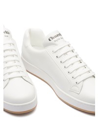 weiße Leder niedrige Sneakers von Church's