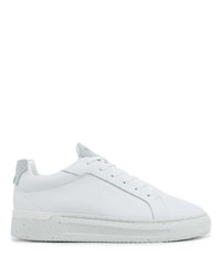 weiße Leder niedrige Sneakers von Mallet