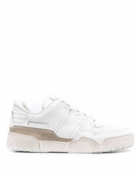 weiße Leder niedrige Sneakers von MARANT